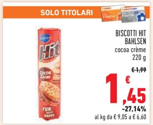 BISCOTTI HIT BAHLSEN