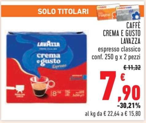 CAFFÈ CREMA E GUSTO LAVAZZA