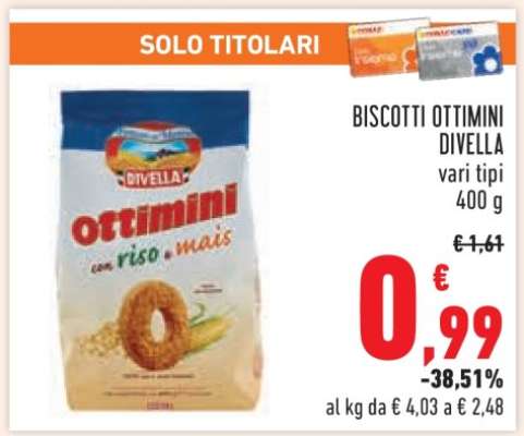 BISCOTTI OTTIMINI DIVELLA