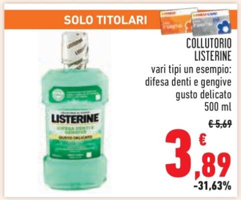 Collutorio Listerine