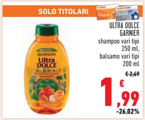 ULTRA DOLCE GARNIER