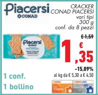 CRACKER CONAD PIACERSI