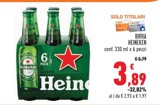 BIRRA HEINEKEN