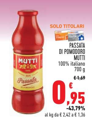 PASSATA DI POMODORO MUTTI