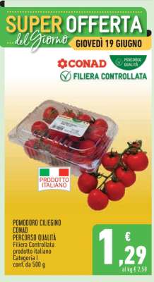 Pomodoro Ciliegino Conad