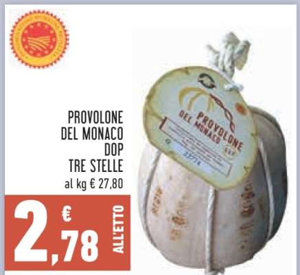 PROVOLONE DEL MONACO DOP TRE STELLE
