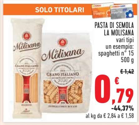 PASTA DI SEMOLA LA MOLISANA