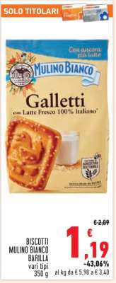 Biscotti Mulino Bianco Barilla