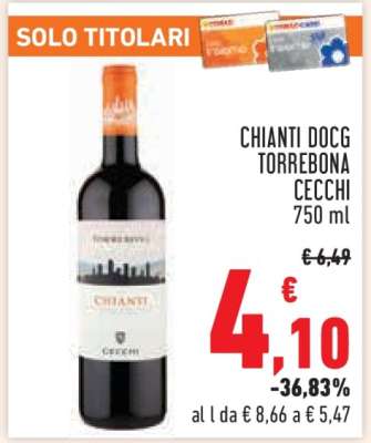 CHIANTI DOCG TORREBONA CECCHI