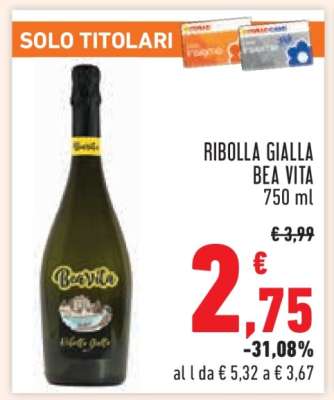 Ribolla Gialla Bea Vita