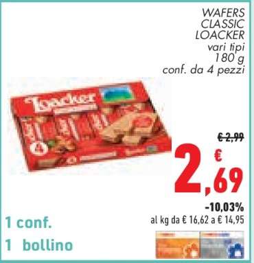 Wafers Classic Loacker