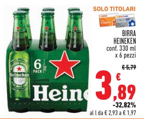 BIRRA HEINEKEN