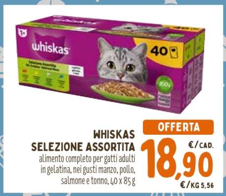 WHISKAS SELEZIONE ASSORTITA
