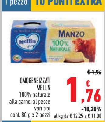 OMOGENEIZZATI MELLIN