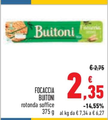 FOCACCIA BUITONI
