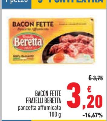 BACON FETTE FRATELLI BERETTA