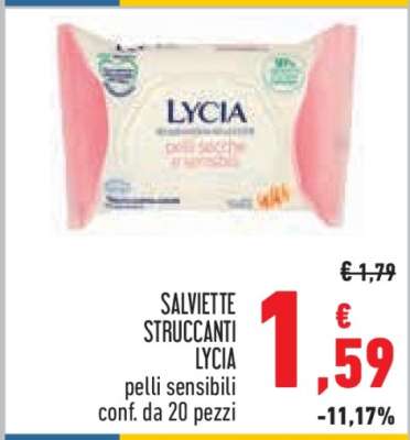 SALVIETTE STRUCCANTI LYCIA