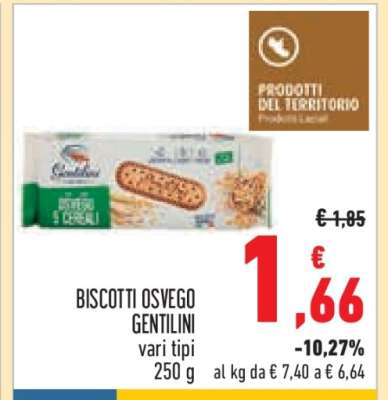 BISCOTTI OSVEGO GENTILINI