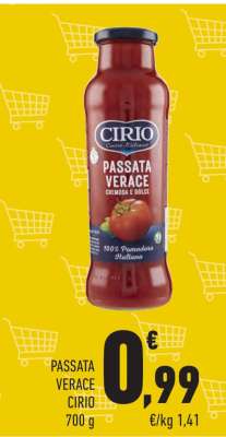 Passata Verace Cirio