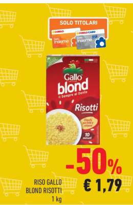 RISO GALLO BLOND RISOTTI