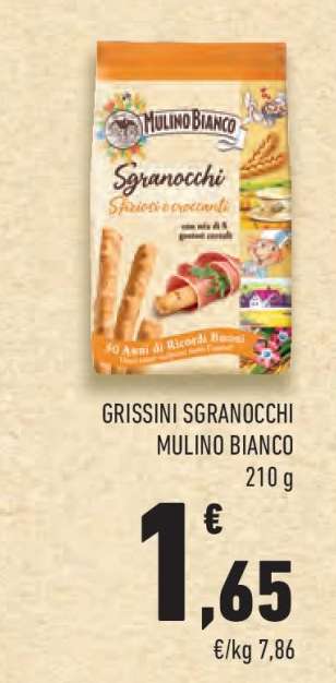 GRISSINI SGRANOCCHI MULINO BIANCO