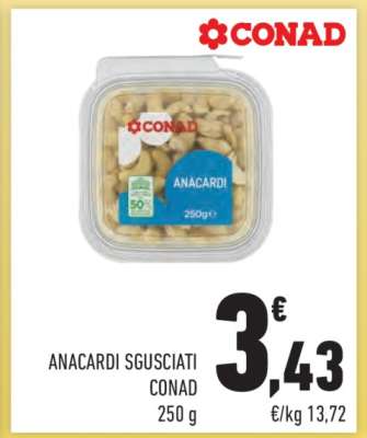 ANACARDI SGUSCIATI