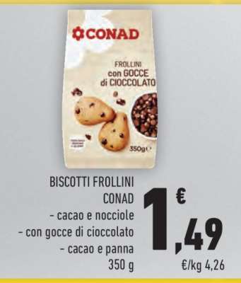 BISCOTTI FROLLINI CONAD