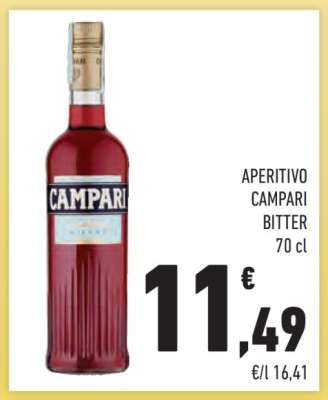 APERITIVO CAMPARI BITTER