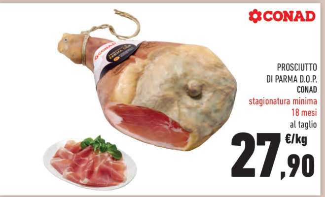 PROSCIUTTO DI PARMA D.O.P. CONAD