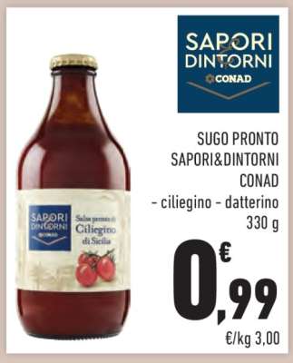 SUGO PRONTO SAPORI&DINTORNI CONAD