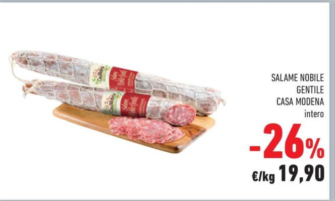SALAME NOBILE GENTILE CASA MODENA intero