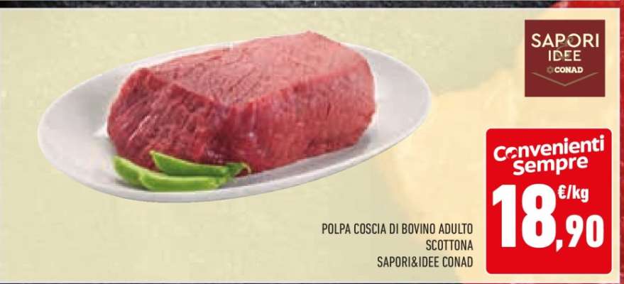 Polpa Coscia di Bovino Adulto Scottona