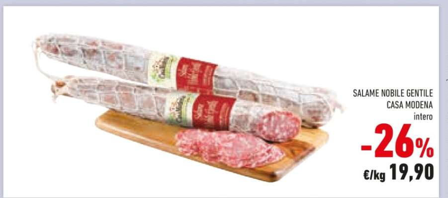 SALAME NOBILE GENTILE CASA MODENA intero