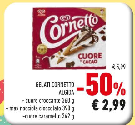 Gelati Cornetto Algida