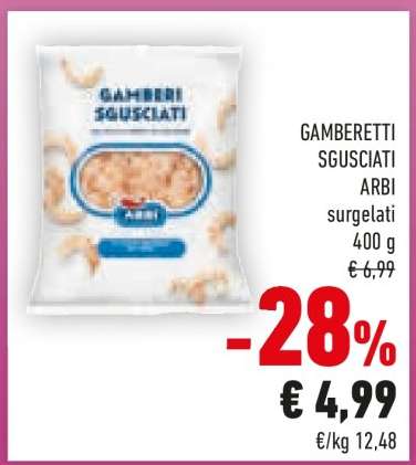 GAMBERETTI SGUSCIATI ARBI