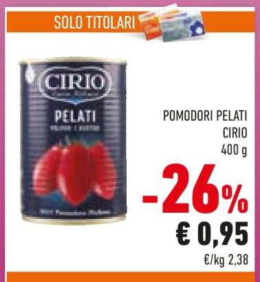 POMODORI PELATI CIRIO