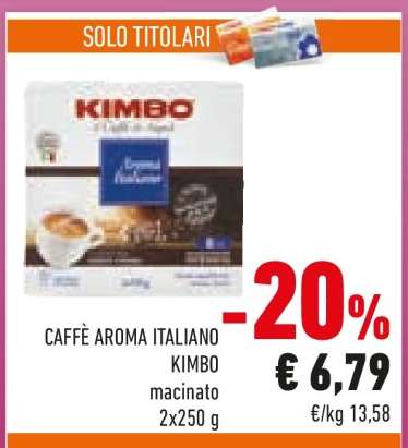 Caffè Aroma Italiano KIMBO
