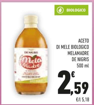 Aceto di Mele Biologico Melamadre De Nigris