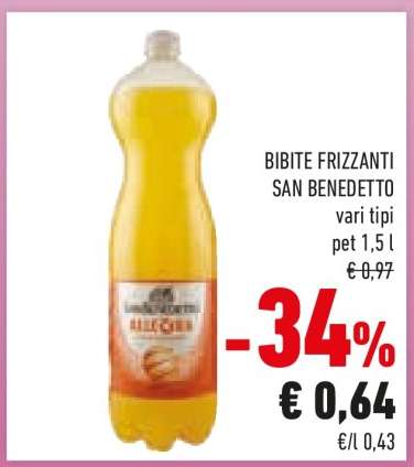 BIBITE FRIZZANTI SAN BENEDETTO