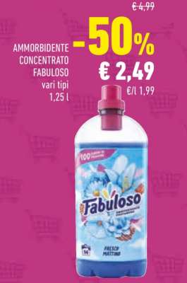 Ammorbidente Concentrato Fabuloso