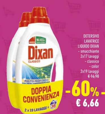 DIXAN Detersivo Lavatrice Liquido