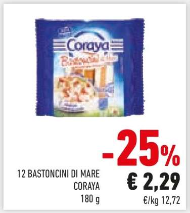 12 BASTONCINI DI MARE