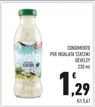 CONDIMENTO PER INSALATA TZATZIKI DEVELEY