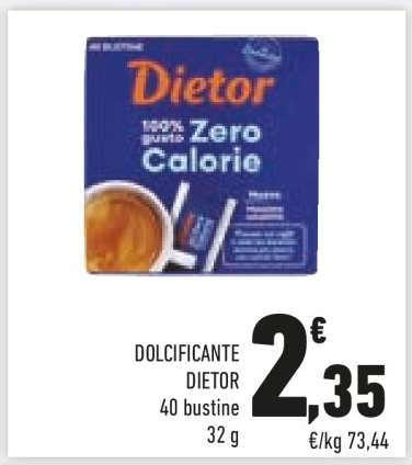DOLCIFICANTE DIETOR