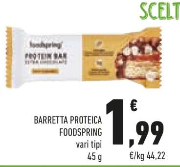 BARRETTA PROTEICA FOODSPRING