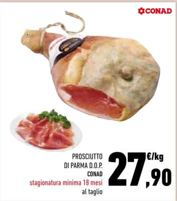 PROSCIUTTO DI PARMA D.O.P. CONAD