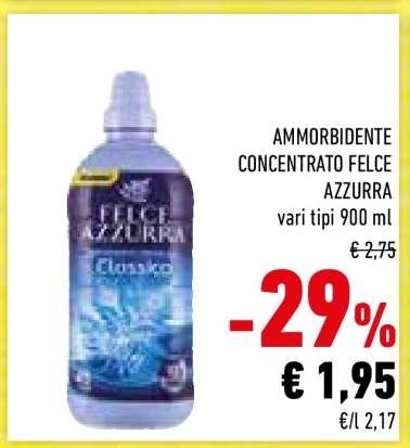 Ammorbidente Concentrato Felce Azzurra