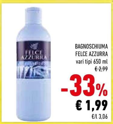 BAGNOSCHIUMA FELCE AZZURRA