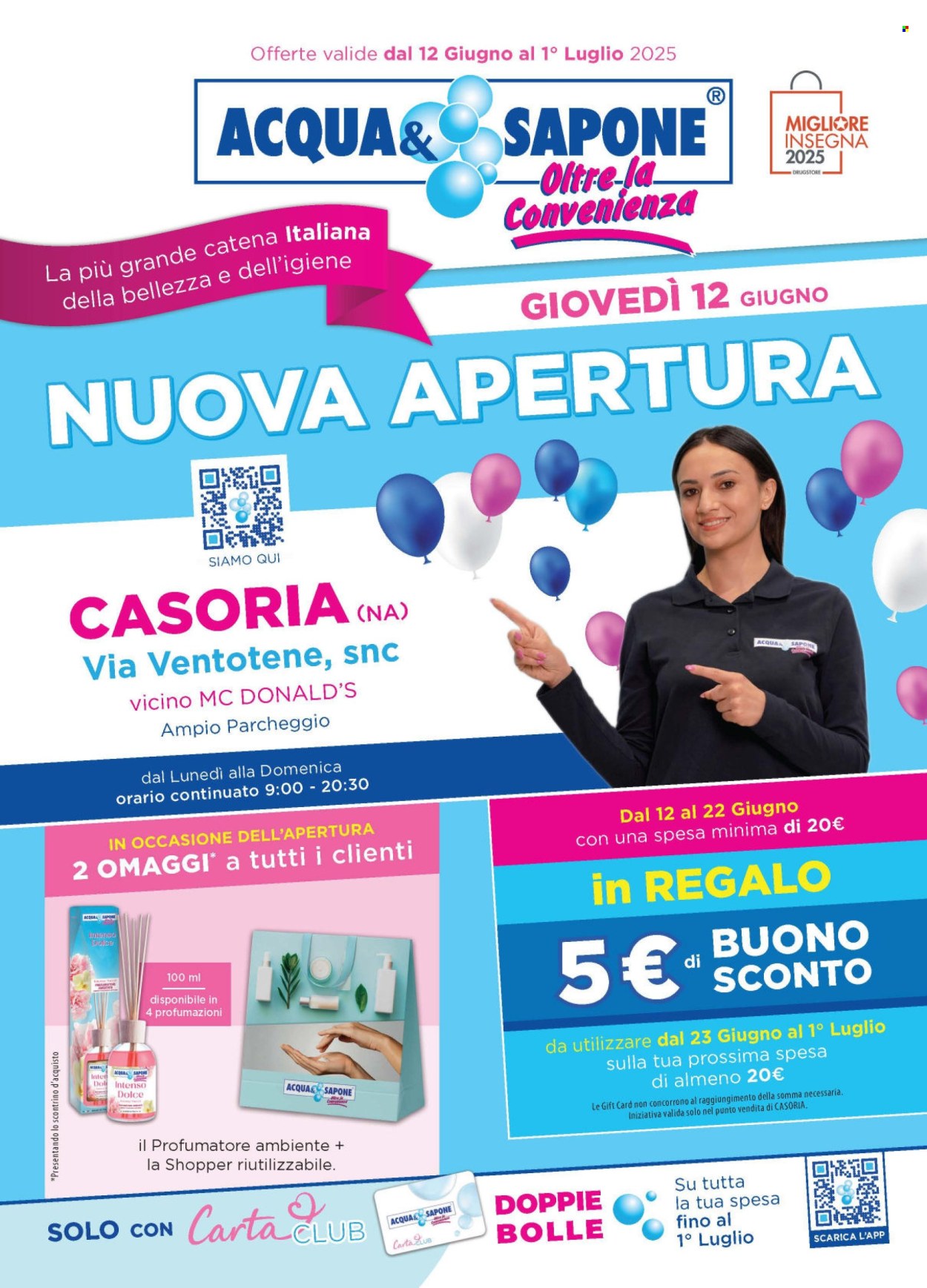 Volantino Acqua & Sapone - 12/6/2025 - 1/7/2025. Pagina 1