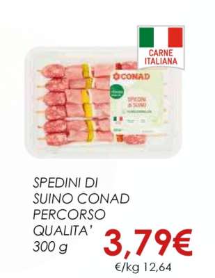 SPEDINI DI SUINO CONAD PERCORSO QUALITA'